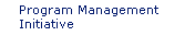 Program Management Initiative