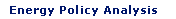 Energy Policy Analysis