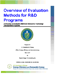 Overview of Evaluation Methods for R&D Programs