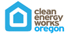 The Clean Energy Works Oregon logo.