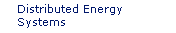 Distributed Energy Systems