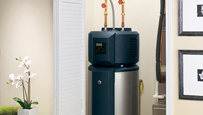 Photo of a GE water heater.