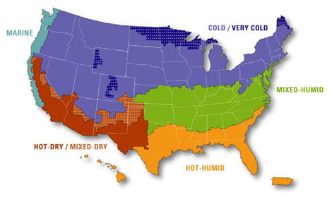 Usa Map Climate