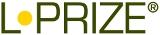 L Prize logo consisting of the words spelled out in uppercase green letters with a yellow dot between "L" and "PRIZE".