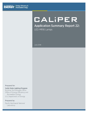 humbnail image of the cover of CALiPER Application Summary Report 22.