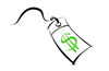 Illustration of a price tag with a dollar sign on it.