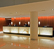 Photo of a hotel lobby reception desk.