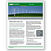 Illustration of the green large cover photo 2-column template
