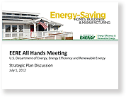 Screenshot of the Renewable Energy Generation template.