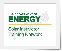 Solar Instructor Training Network logo