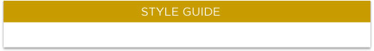 Style Guide