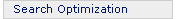 Search Optimization
