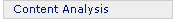 Content Analysis