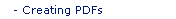 Creating PDFs