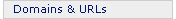 Domains and URLs