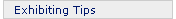 Exhibiting Tips