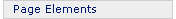 Page Elements