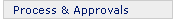 Process and Approvals 