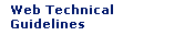 Web Technical Guidelines