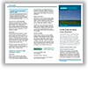 Illustration of the blue tri-fold template