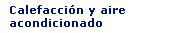 Calefaccion y aire acondicionado