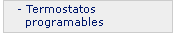 Termostatos programables