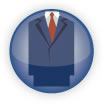 Illustration of a suit and tie.