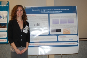Sarah Hobdey, Biomass Postdoctoral Awardee, 2012.