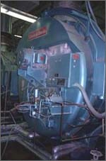 Photo of new boiler at Kodiak Island facility
