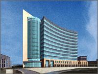 Artist rendering of CDC's Building 21 in Atlanta, Georgia.