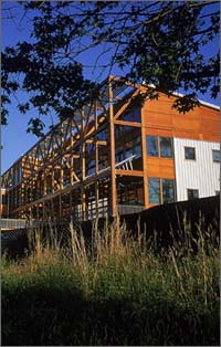 South Wall of the Chesapeake Bay Foundation's Philip Merrill Environmental Center