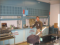 Photo of David McAndrew, a DOE FEMP Project Leader, participating in the Denver Federal Center ESET assessment