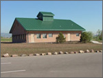 Photo of the Green Training Building at Fort Carson, CO.