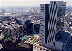 Photo of high-rise in the Senator Sam Nunn Atlanta Federal Center