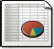 Graphic representing a spreadsheet with an overlying pie chart