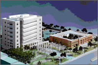 Architect's rendering of the Gulfport Courthouse