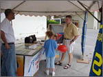 Photo of a display promting energy conservation last year