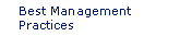 Best Management Practices