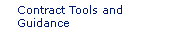 Contract Tools and Guidance