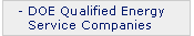 DOE Qualified Energy Service Companies