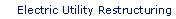 Electric Utility Restructuring