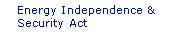 Energy Independence & Security Act