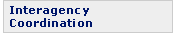 Interagency Coordination