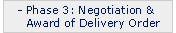 Phase 3: Negotiation and Award of Final Delivery Order
