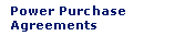 Power Purchase Agreements