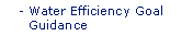 Water Efficiency Goal Guidance
