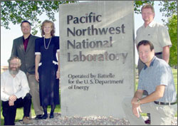 Photo of PNNL Electricity Reduction Contest Group