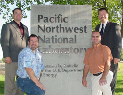 Photo of group members from PNNL's Water Conservation Group