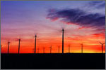 Photo of wind turbines at Public Service of Colorado Ponnequin Wind Farm