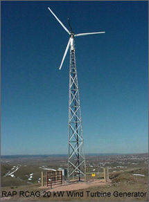 Photo of wind turbine